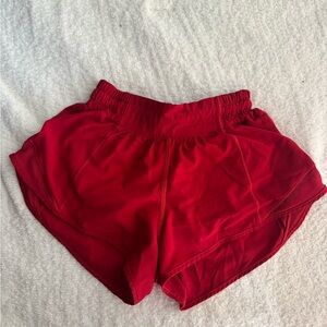 Women’s Hotty Hot Low-Rise Lined Short 2.5" - Red - Size 0